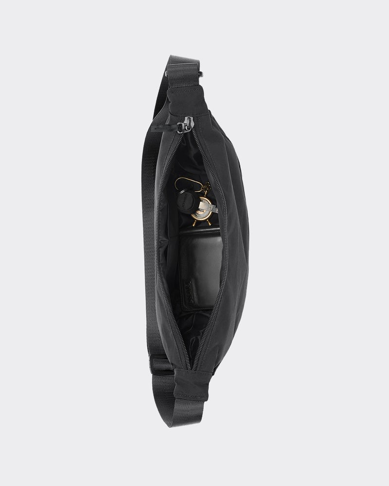 bewakoof Unisex Black Crossbody Shoulder Sling Bag - Image 5